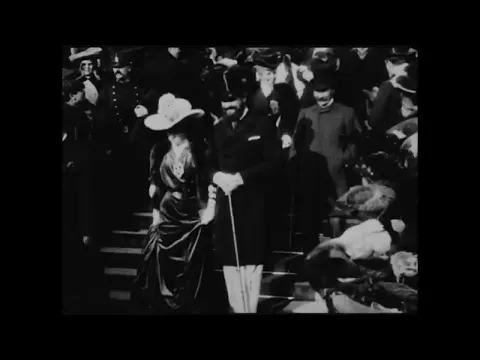Film de famille Greffulhe : mariage d'Armand de Guiche et Élaine Greffulhe (1904)