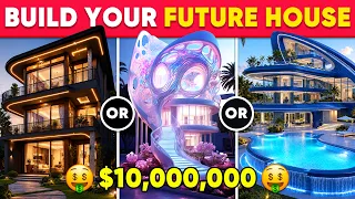 Would You Rather - Build Your Ultimate Future Mansion ๐ก๐๐๐ค Quiz Shiba