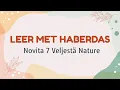 Leer met Haberdas | Novita 7 Veljestä Nature