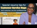 Resume Tips for Customer Service Representatives What Call Agents NEED TO HAVE on Their RESUME