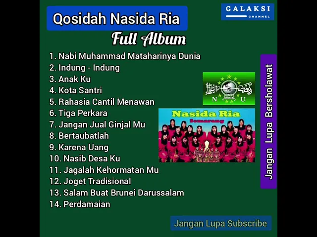 Download MP3 Kumpulan Qosidah Nasida Ria Full Album