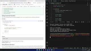 CODEFORCES - 41A Translation