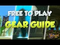 Wizard101 Free-To-Play Gear Guide ALL SCHOOLS