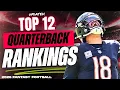UPDATED Top 12 QB Rankings Tiers - 2026 Fantasy Football