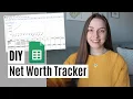 Beginner Friendly DIY Net Worth Tracker Google Sheets