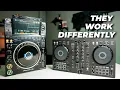 DJ Controllers CDJs - The Real Difference