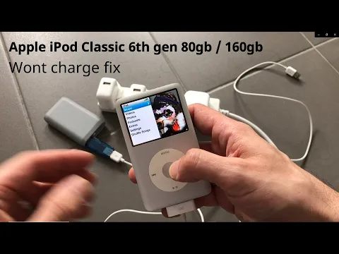 Download MP3 Apple iPod classic wont charge fix