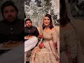 areba habib husband eating at sehndi areeba habib wedding