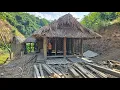 Lagu Reinforce the wooden beams to make the bamboo walls more secure | Tiểu Liễu-17 year old