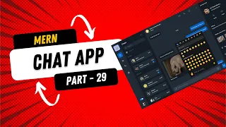 REACT CHAT APP PART - 29 Setting up Frontend For Messaging