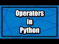 4 Operator in Python - Jit Code Hindi