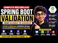 Spring Boot Validation Masterclass Valid Validated Internal Working Explained