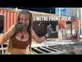 Download Lagu Cutting out a MASSIVE 5m front door into my container house solo!