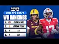 FINAL 2026 NFL Draft WR Rankings Our Top 5 Prospects At The Position