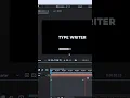 How To Make TYPEWRITER Effect in After Effects