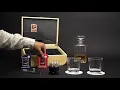 Whiskey Gift Set for Men - Cowboy-Themed Novelty Premium Liquor Accessories
