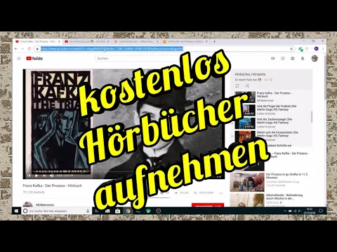 Download MP3 Audio mit PC aufnehmen | Hörbücher kopieren ohne zusätzliche App