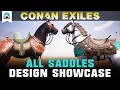 All Saddles for Horses - Showcase Conan Exiles