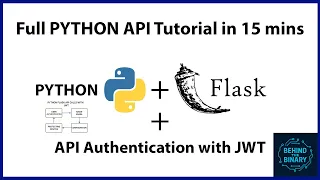 Full Python Flask API with JWT Authentication Step-by-Step Tutorial