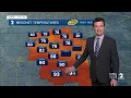 One-Minute Weather Update Monday Afternoon