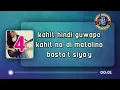 ANG TIPO KONG LALAKI - DJ Alvaro (KARAOKE Version)