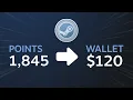 Turn Steam Points into Steam Games Vouchers Money