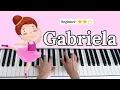 Download Lagu Gabriela - KATSEYE⎮Easy Slow Piano Tutorial