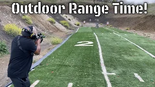 Outdoor Gun Range Shooting Keltec KS7 Glock 40 More