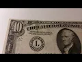 1934 small head ten dollar bill