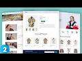Build and Deploy Ecommerce Website With HTML CSS JavaScript Responsive Shopping Website Part 2