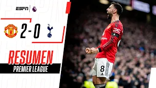 ¡CARRICK SOLO SABE GANAR! ¡CUARTO TRIUNFO AL HILO! Manchester United 2-0 Tottenham Hotspur | RESUMEN