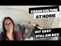 Build A Simple Still Air Box Using Household Items Plant Tissue Culture at Home