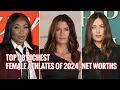 8 of the richest female athletes of 2024 - net worths