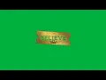 Polar Express Floating BELIEVE Ticket with green screen