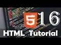 HTML Tutorial 16 - Text Input Control