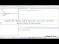 Apache NetBeans IDE 21 Tutorial - Short Cut to insert public static final boolean
