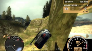 Need For Speed Most Wanted Final Pursuit In Under 3 Minutes 