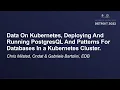 Data On Kubernetes Deploying And Running PostgreSQL And - Chris Milsted Gabriele Bartolini