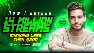 How I Went From 0 to 14 Million Streams For Under $200
