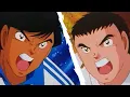Lagu Japan vs RJ7 Re-match Raiju Shot -Captain Tsubasa J #anime #soccer #football #manga #hyuga #tsubasa