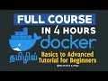 Docker Full Course in Tamil Learn Docker in 4 Hours Docker Full Tutorial for Beginners