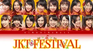 jkt48 jkt festival color coded lyrics 
