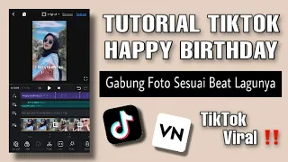 tutorial tiktok happy birthday lagu tiktok happy birthday tiktok viral