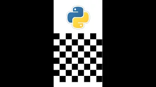 How To Draw Chess Board Using Python