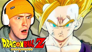 GOHAN BECOMES SUPER SAIYAN 2 First Time Watching Dragon Ball Z Episode 184 185 Reaction 