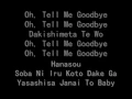 Download Lagu Tell Me Goodbye - Big Bang Lyrics