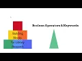 Boolean Operators