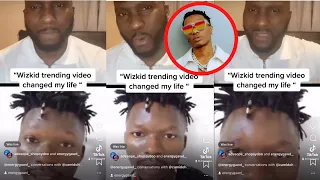 the boy wizkid helped cries out in appreciation wizkid change his life