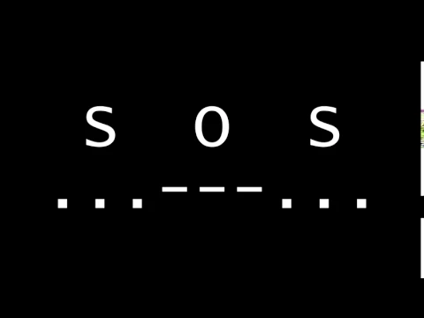 Download MP3 SOS Morse Code Emergency Distress Signal