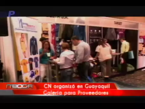 CN organizó en Guayaquil galería para proveedores